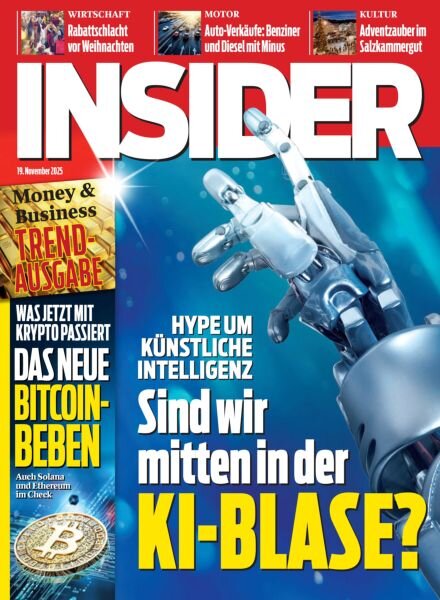 Insider Austria – 19 November 2025 Cover