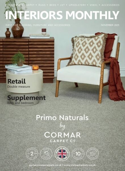 Interiors Monthly – November 2025 Cover