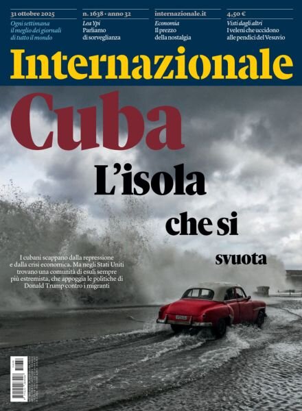 Internazionale – 31 Ottobre 2025 Cover