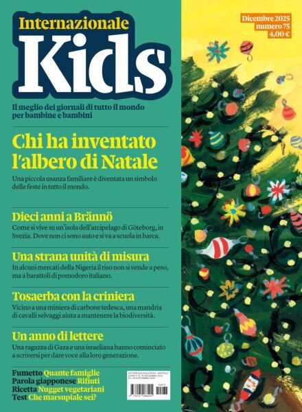 Internazionale Kids – Dicembre 2025 Cover