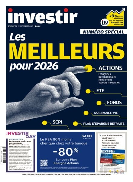 Investir – 22 Novembre 2025 Cover