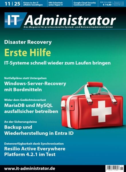 IT-Administrator – November 2025 Cover