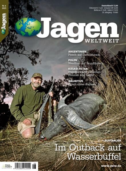Jagen Weltweit – Nr 6 2025 Cover