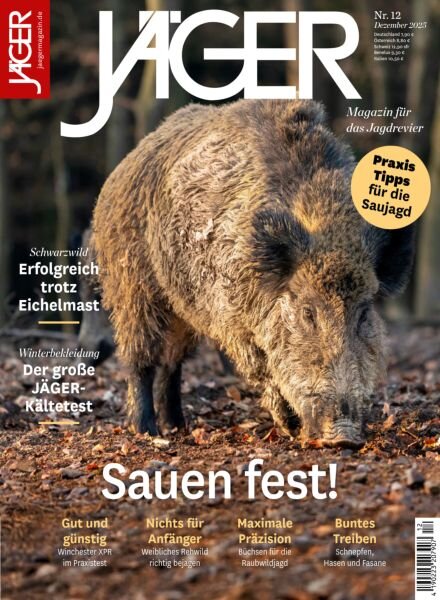 Jager Magazin – Dezember 2025 Cover