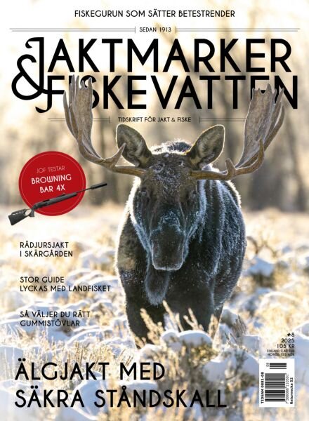 Jaktmarker & Fiskevatten – November 2025 Cover
