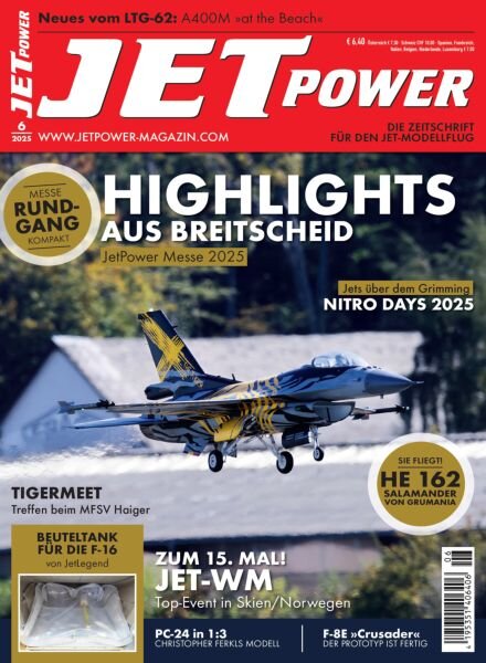 JetPower Deutsche Ausgabe – November-Dezember 2025 Cover
