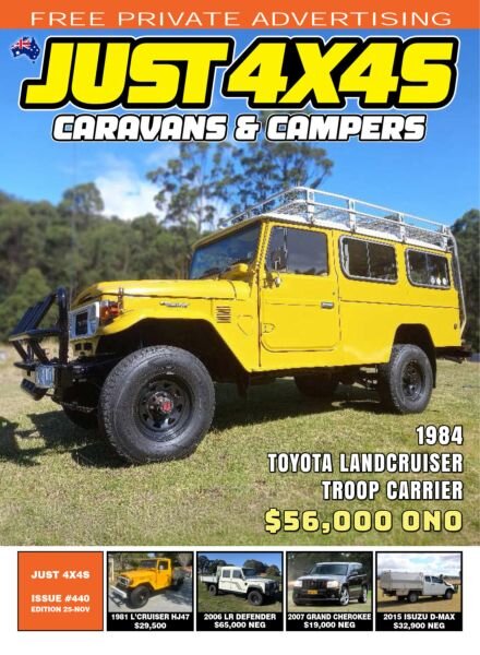 Just 4x4s Caravans & Campers – Issue 440 2025 Cover