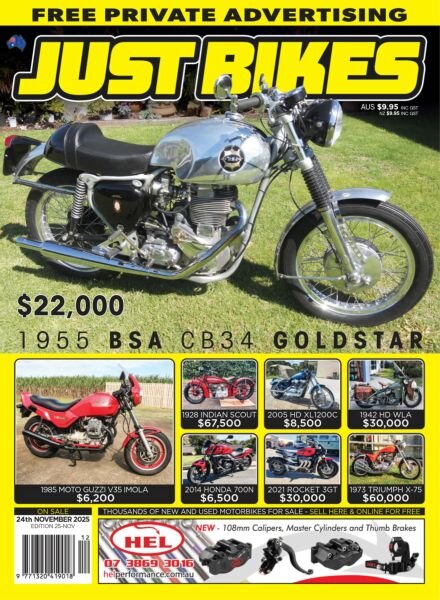 Just Bikes – November 2025 Cover