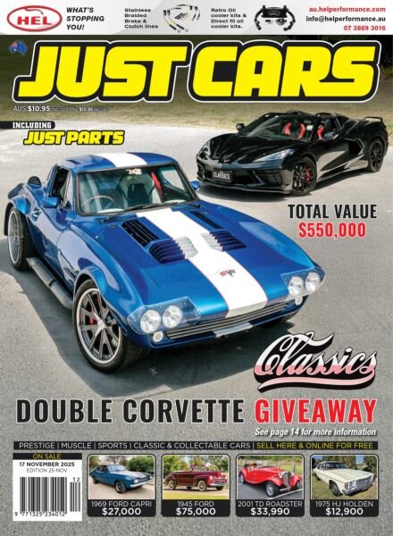 Just Cars – November 2025 Cover