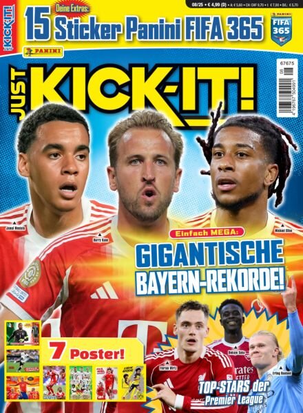 Just Kick-it! – November 2025 Cover
