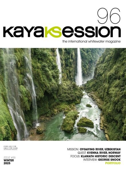 Kayak Session Magazine – Winter 2025 Cover