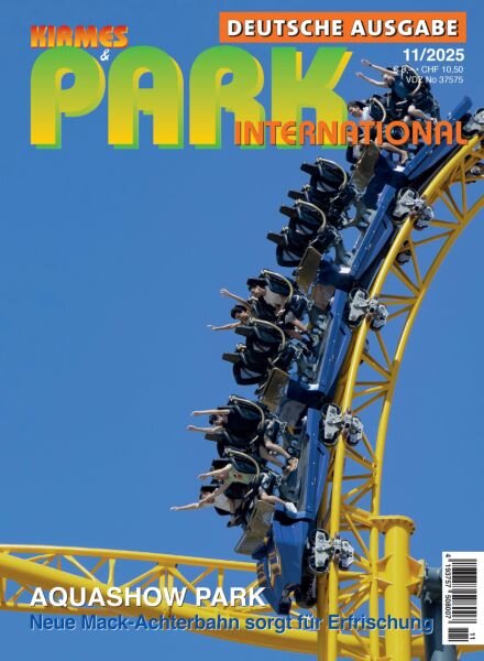 Kirmes & Park International Deutsche Ausgabe – November 2025 Cover
