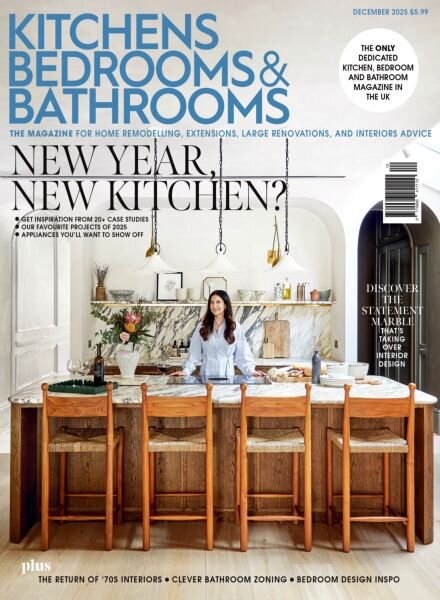 Kitchens Bedrooms & Bathrooms – December 2025 Cover