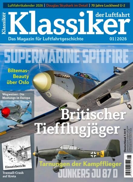 Klassiker der Luftfahrt – 20 November 2025 Cover