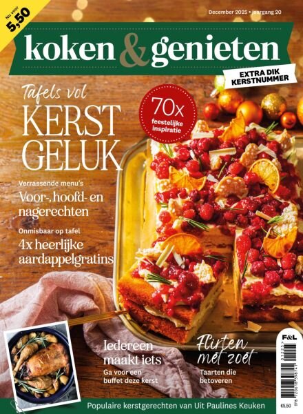Koken & Genieten – December 2025 Cover