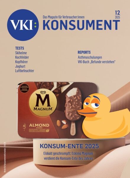 Konsument – Dezember 2025 Cover