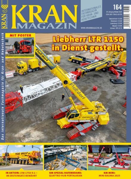 Kran Magazin – Oktober 2025 Cover