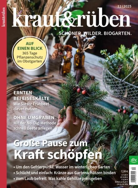 Kraut&Ruben – Dezember 2025 Cover