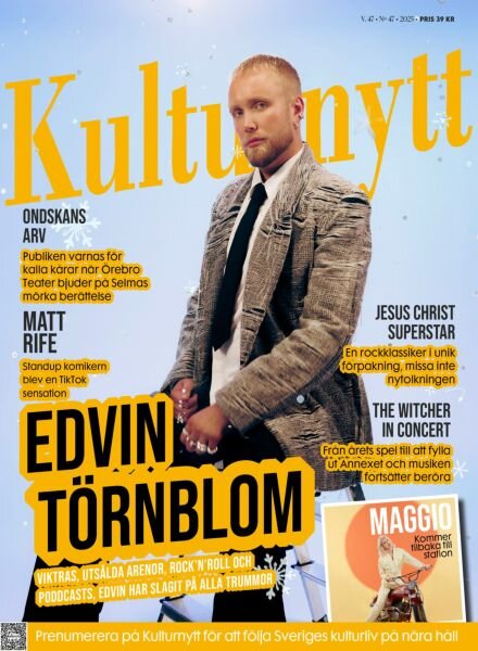 Kulturnytt – 21 November 2025 Cover