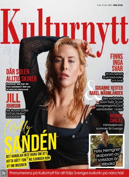 Kulturnytt – 31 Oktober 2025 Cover
