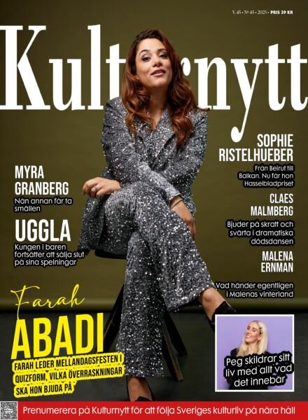 Kulturnytt – 7 November 2025 Cover