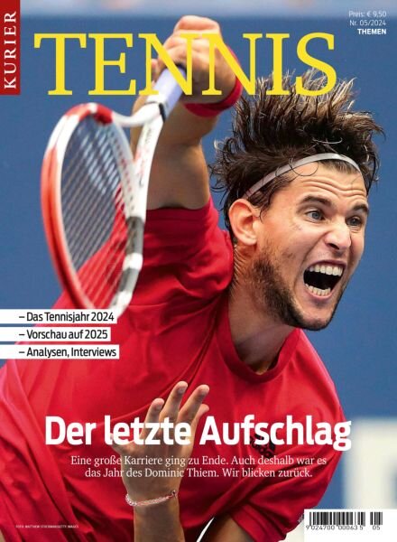 Kurier Themen – Tennis – November 2025 Cover