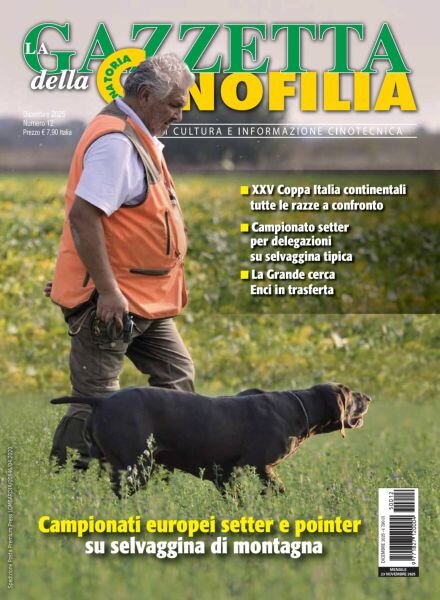 La Gazzetta Della Cinofilia Venatoria – Dicembre 2025 Cover