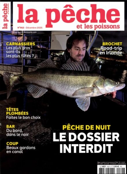 La Peche et les Poissons – Decembre 2025 Cover