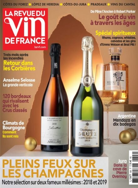 La Revue du Vin de France – Decembre 2025 – Janvier 2026 Cover