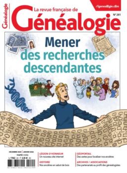 La Revue francaise de Genealogie – Decembre 2025 – Janvier 2026