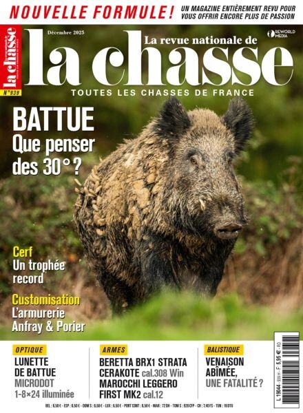 La Revue nationale de La chasse – Decembre 2025 Cover