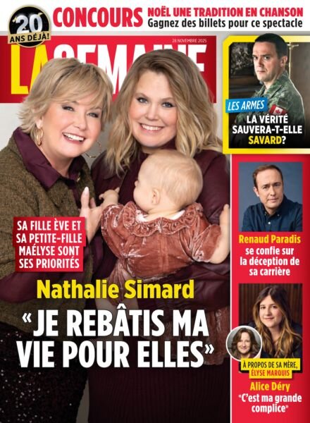 La Semaine – 28 Novembre 2025 Cover