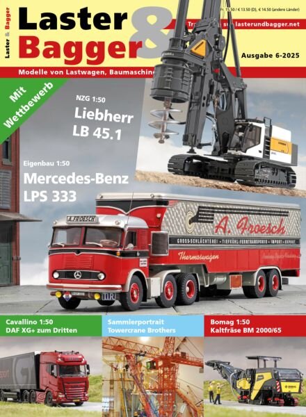 Laster & Bagger – Nr 6 2025 Cover