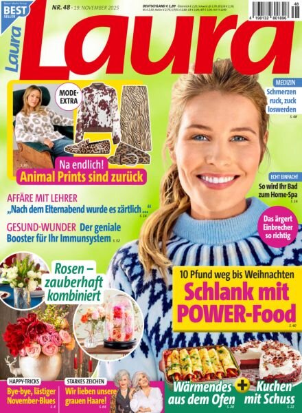 Laura – 19 November 2025 Cover