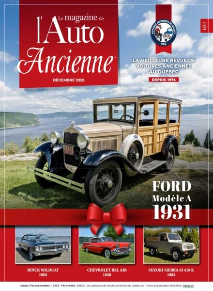 L’Auto Ancienne – Decembre 2025 Cover