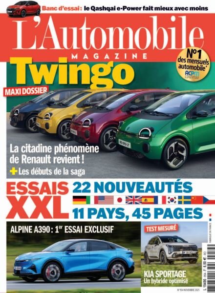 L’Automobile Magazine – Novembre 2025 Cover