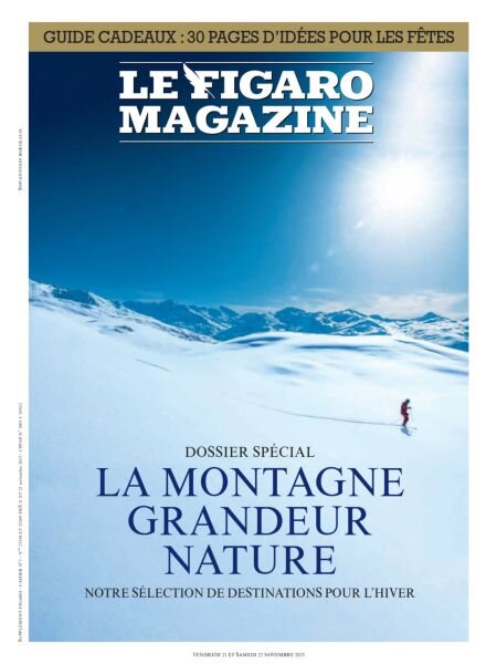 Le Figaro Magazine – 21 Novembre 2025 Cover