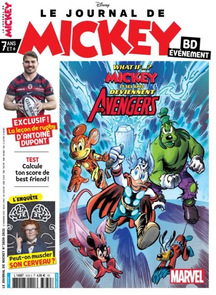 Le Journal de Mickey – 12 Novembre 2025 Cover