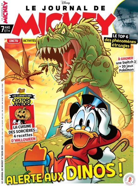 Le Journal de Mickey – 29 Octobre 2025 Cover