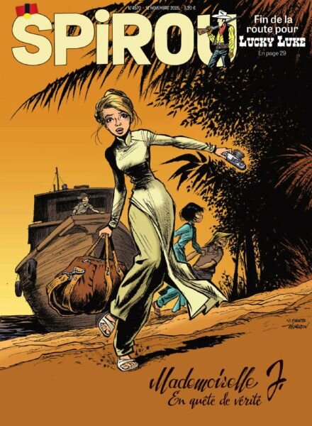 Le Journal de Spirou – 12 Novembre 2025 Cover
