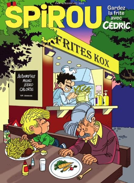 Le Journal de Spirou – 19 Novembre 2025 Cover