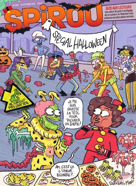 Le Journal de Spirou – 29 Octobre 2025 Cover
