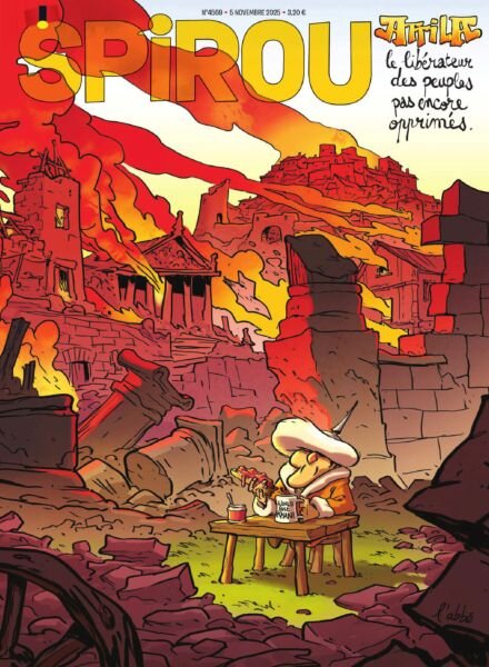 Le Journal de Spirou – 5 Novembre 2025 Cover
