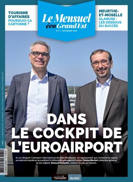 Le Mensuel Grand Est – Novembre 2025 Cover