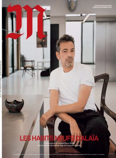 Le Monde Magazine – 8 Novembre 2025 Cover