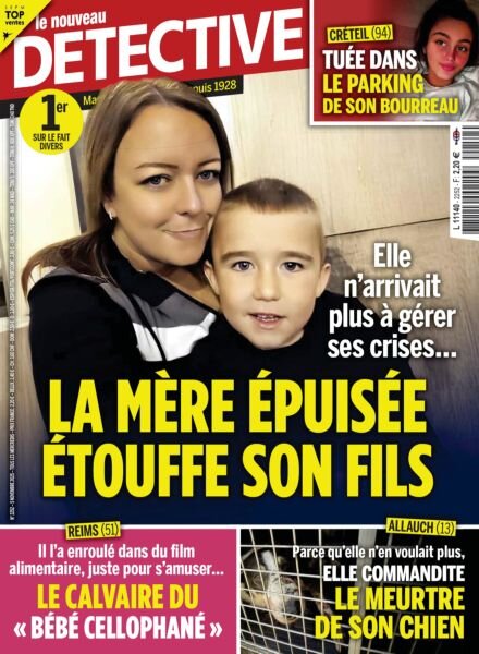 Le Nouveau Detective – 5 Novembre 2025 Cover