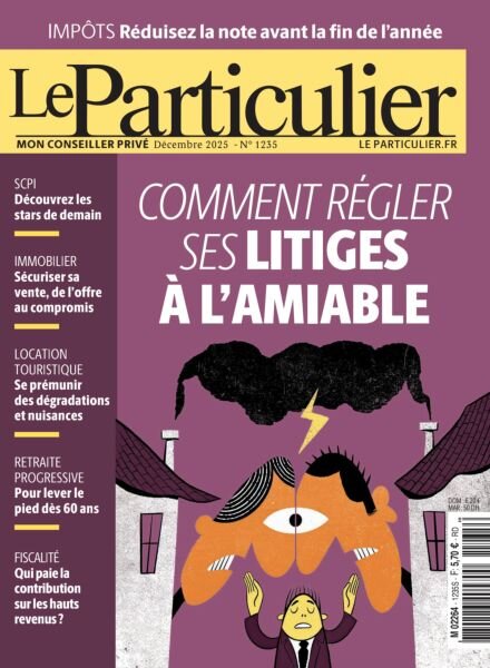 Le Particulier – Decembre 2025 Cover