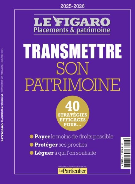 Le Particulier – Hors-Serie Le Figaro – Novembre 2025 Cover