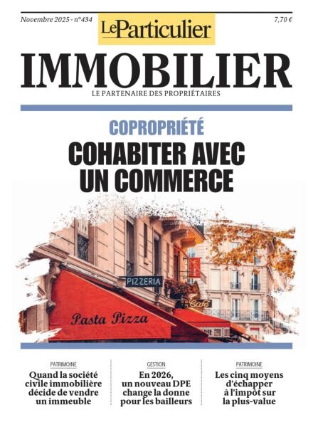 Le Particulier Immobilier – Novembre 2025 Cover