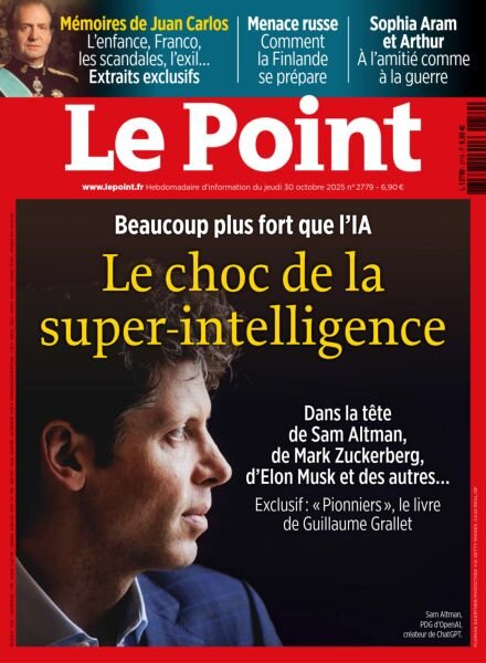 Le Point – 30 Octobre 2025 Cover